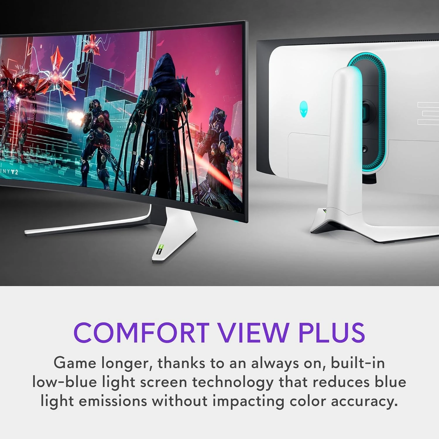 

AW3423DW Curved Gaming Monitor 34.18 inch Quantom Dot-OLED 1800R Display, 3440x1440 Pixels at 175Hz, True 0.1ms Gray-to-Gray