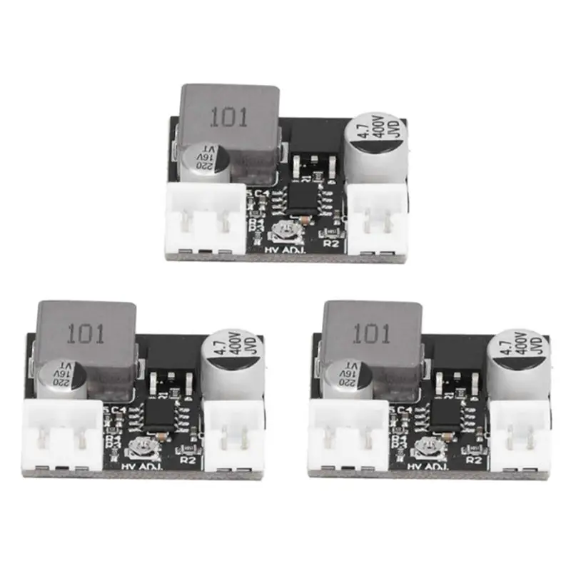 3X DC 5V-12V To 170V 150V-220V Glow Tube High Voltage Boost DC Power Module F/ Nixie Tube Glow MAX1771 With Off Function