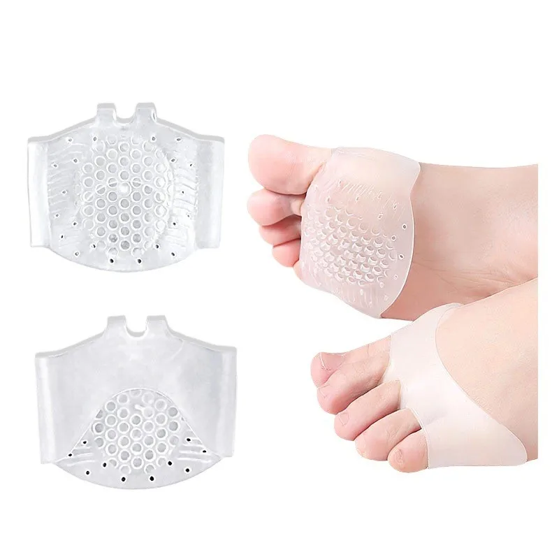 وسادة أمامية سميكة على شكل قرص العسل قابلة للتنفس وممتصة للصدمات وتخفيف الضغط ومضادة للتآكل وسادة عالية الكعب #1