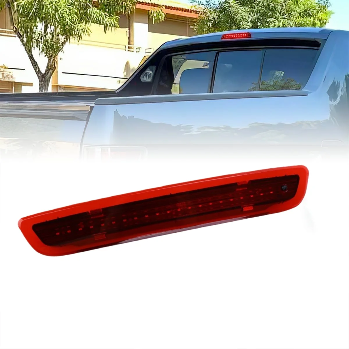 

For 108 Citroen C1 Mk2 Toyota Aygo 2014-2021 High-Mounted Rear 3Rd Brake Light Red B000878980 815700H020 Auto Light Accessories