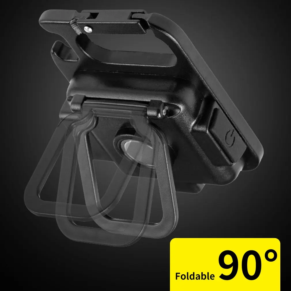 Mini LED Flashlight Work Torch Light Portable Pocket Keychain USB Rechargeable Outdoor Camping Small Light Corkscrew