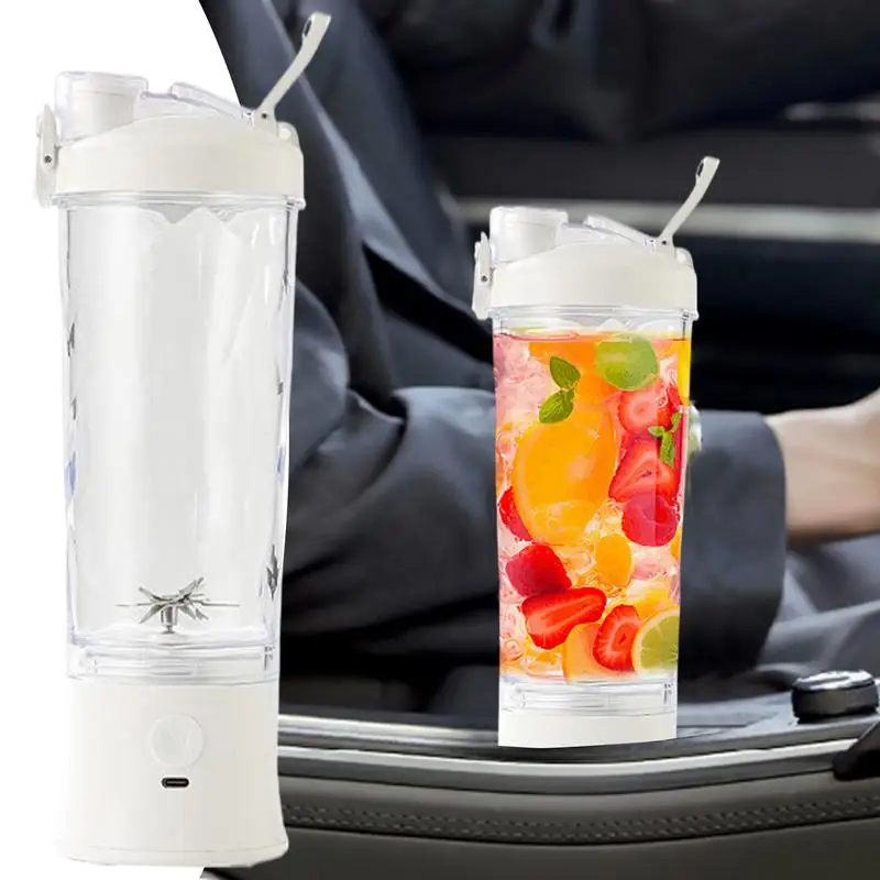 

Portable Blender for Smoothies 600ml Fruits Juicer Electric Detachable Multi-Use Blender Rechargeable for Gym Nutrition Meal