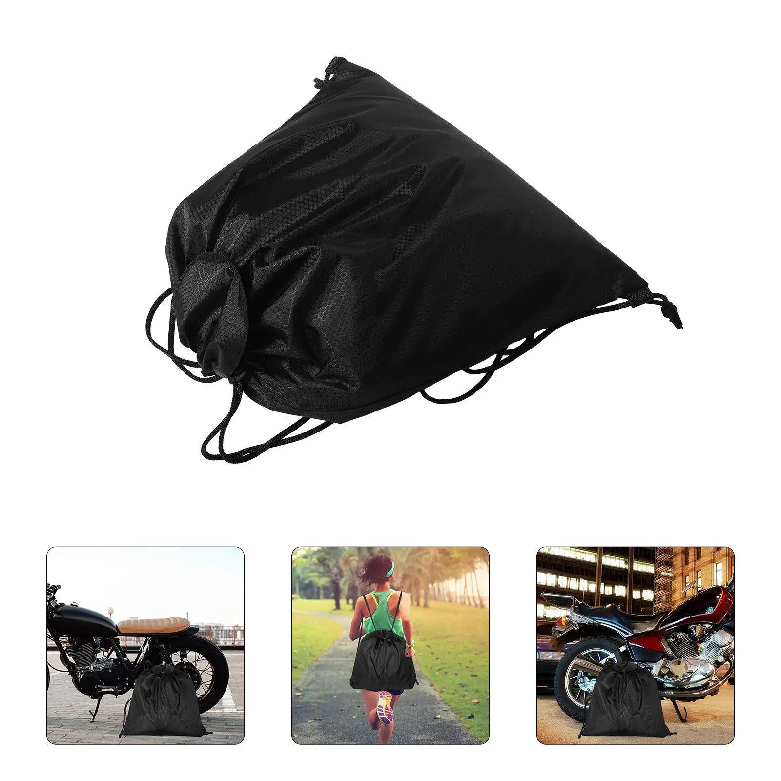 

Motorcycle Backpack Storage Bag Thick Waterproof Portable Travel Pouch for Outdoor Sports Ski Training Bicycle Motorbike