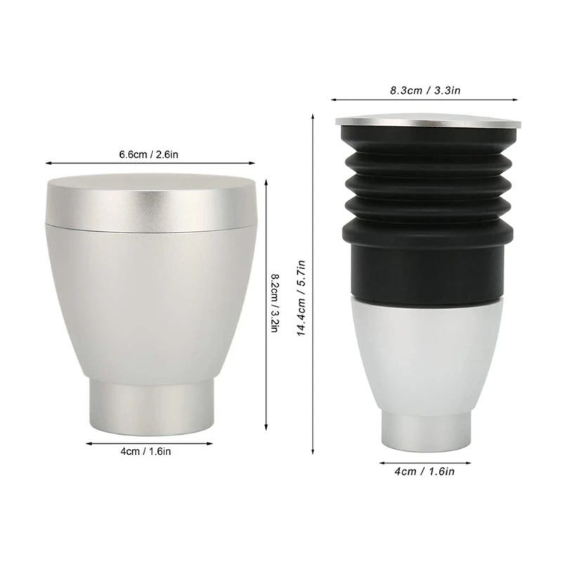 Grinder Blowing Bean Bin Alloy Coffee Grinder Cleaning Tool for Eureka Coffee Make Machine Parts with Silicon Bellow Dropship