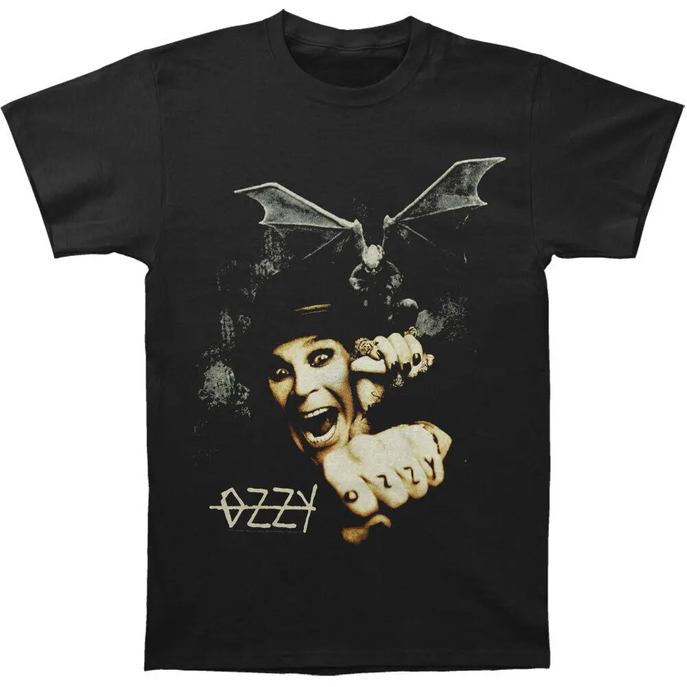 Men's  Gargoyle Bat Fright T-shirt Small Black