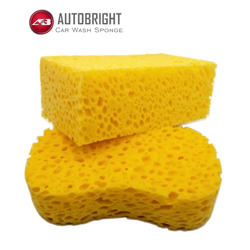 AUTOBRIGHT 2/5/10pcs Car Wash Sponges Block Large Size Increase and Thicken Detailing Cleaning Sponge Motos Washing Accessories