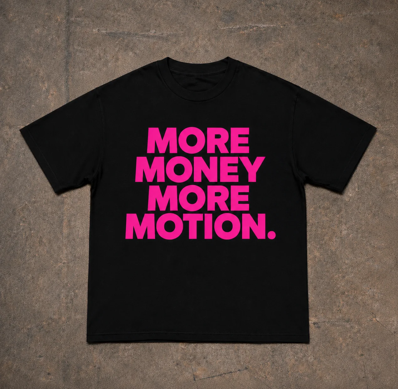 More Money More Motion Tee Y2K T-shirt Hiphop Harajuku Letter Print Vintage Top Punk Oversized Casual Loose Short Sleeve Unisext