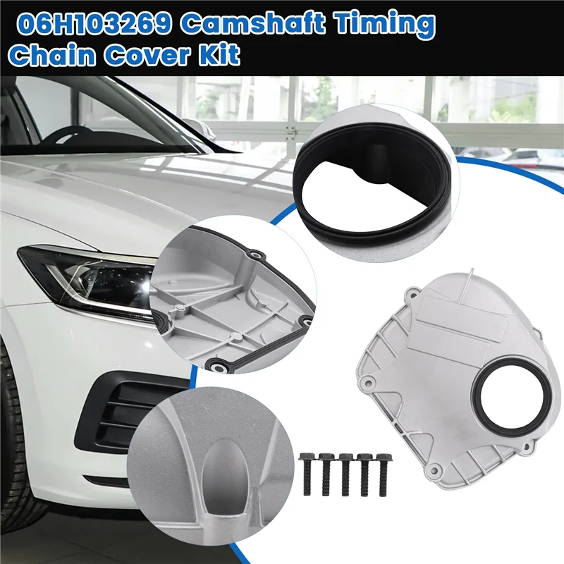 

Компактный 06H103269 Комплект крышки цепи распределительного вала для VW Jetta Passat для A3 A4 A6 A8