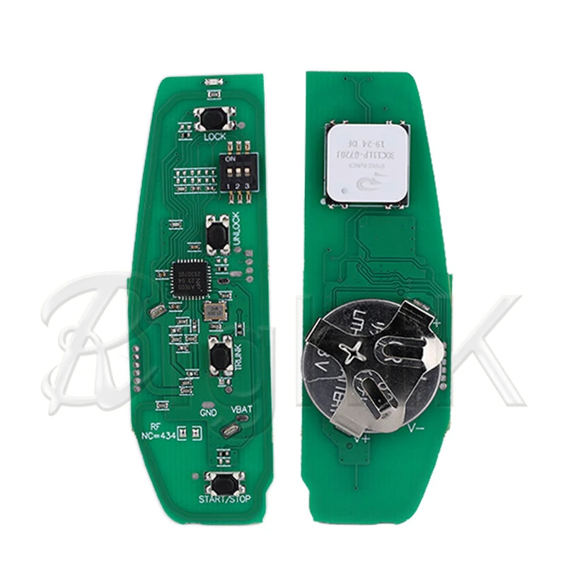 

Car Smart Key Fob for BYD Qin PLUS DM-i Qin PLUS EV Yuan PLUS SONG K2TF4-41A-F4AT 433.92MHz ID46 Chip Blank Remote Key Battery