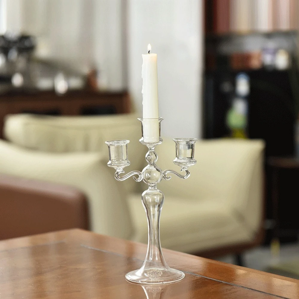 3-Kopf-Retro-transparente Kerz – Candle Making Glass Bewertung und Preis