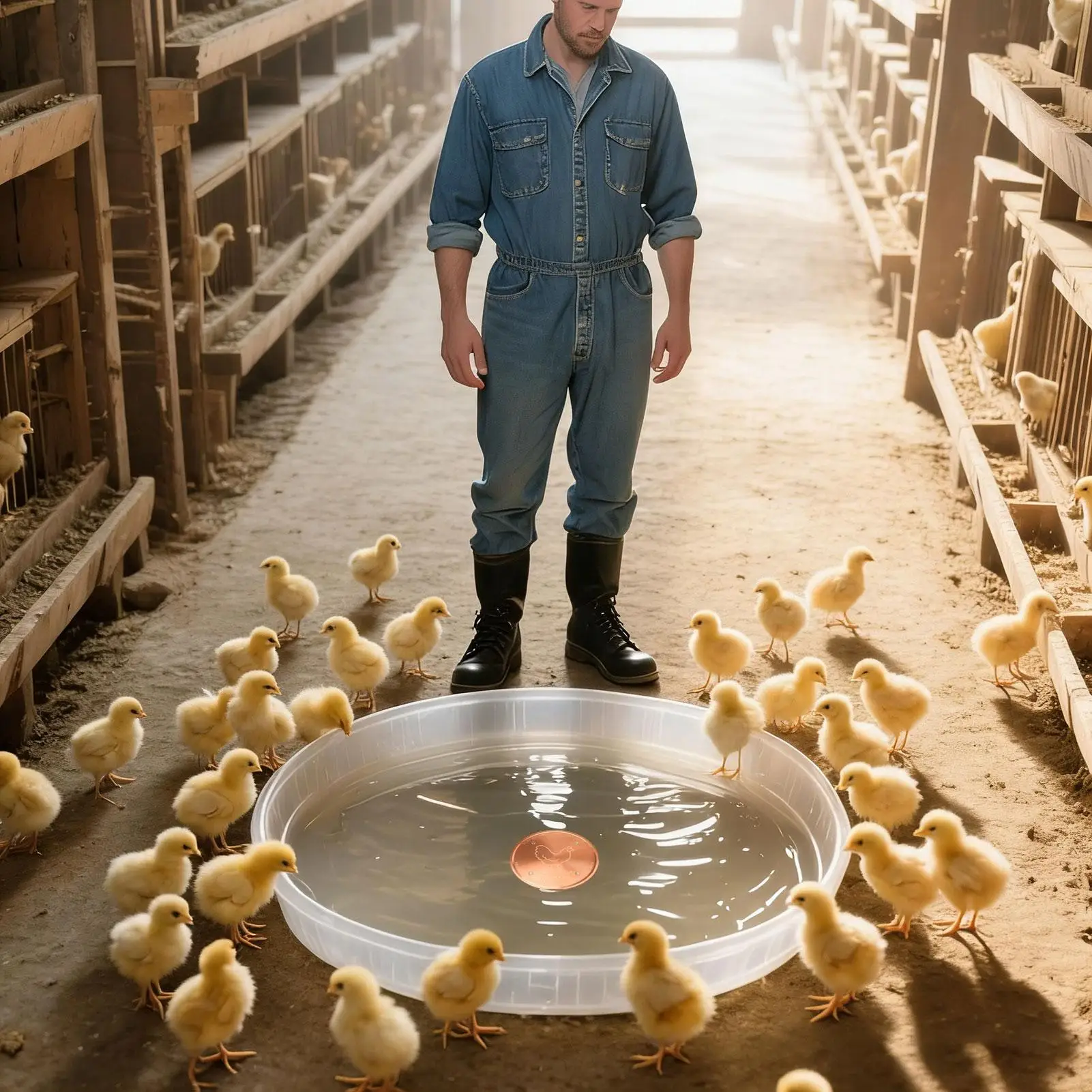 Immagine 3: Disco purificante per vasca per uccelli da 4 pollici, disco in rame per la purificazione dell'acqua, per giardino, patio, prato, fontana, vasca esterna