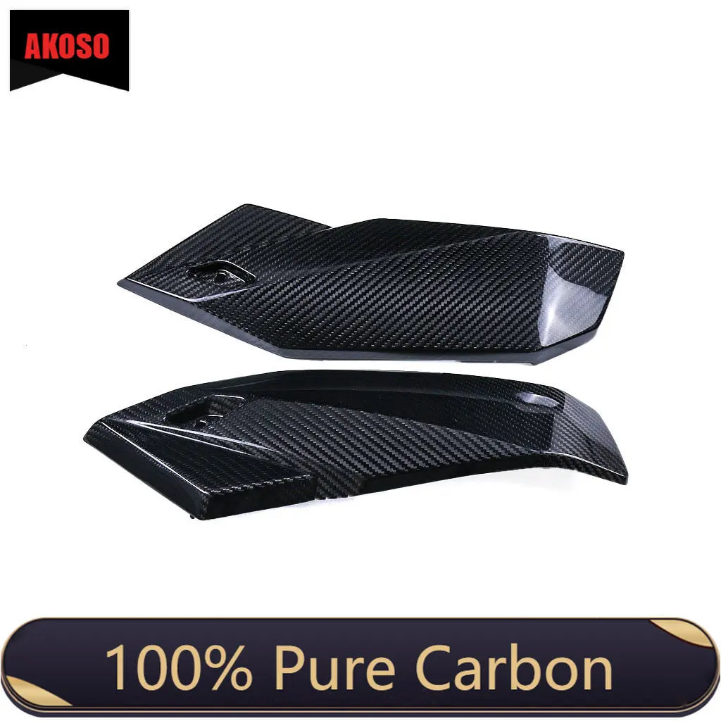 100% Full 3K Pure Dry Carbon Fiber Motorcycle Side Panels Fairings Covers Kit For BMW S1000R 2021 2022 2023