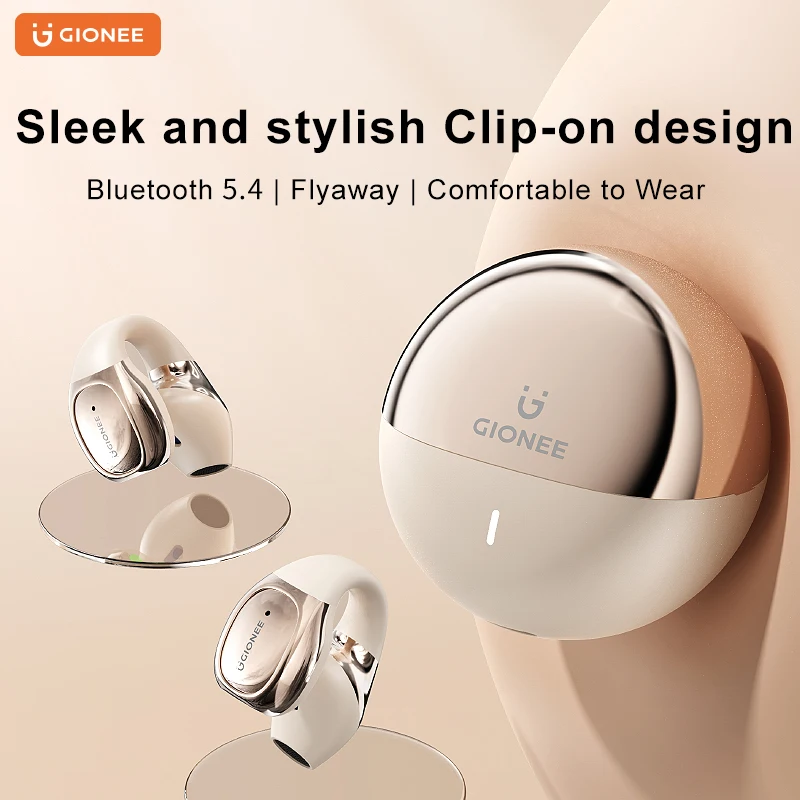 Gionee Wireless Kopfhörer Bluetooth 5,4 Ohr haken Sports til kompatible Rausch unterdrückung Stereo HD Call Touch Control Spiel Headset
