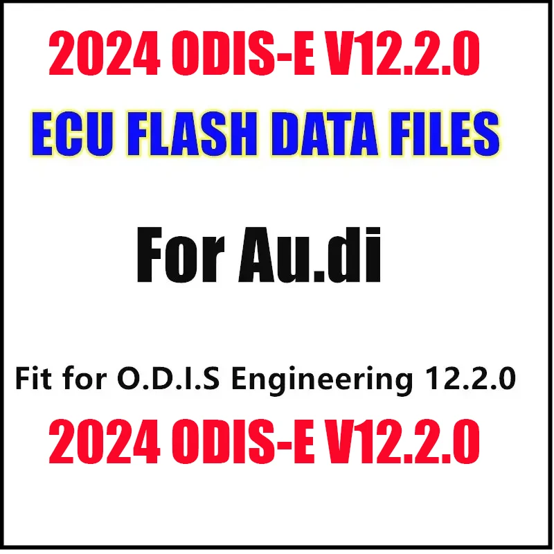 2024 год, ODIS Engineering Flashdaten ECU, прошивка, флэш-файлы данных для V.W для A.UDI для S.EAT для S.KODA + ODIS-E V12.2.0 программное обеспечение