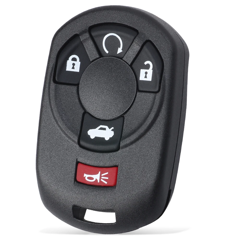 KEYECU M3N65981403 Remote Key Fob for Cadillac STS 2005 2006 2007 ID46 Chip 15212382 15212383 315MHz 5 Button