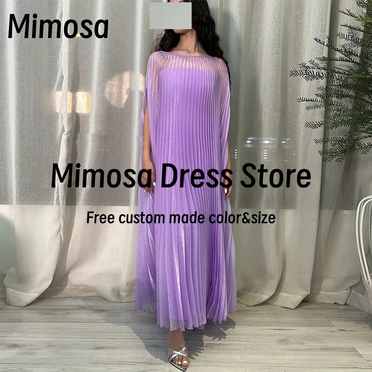 Mimosa Saudi Prom Dresses Strapless Zipper Back Evening Gowns Long Pleats Overskirts Robe Des Cocktail Party Dress Customized