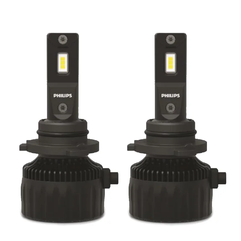 Philips HB3 HB4 Ultinon Rally 3551 LED  50W 4500LM 6500K Pure White Car Headlight Bulbs High Lumen Auto LED Headlamp, 1 Pair
