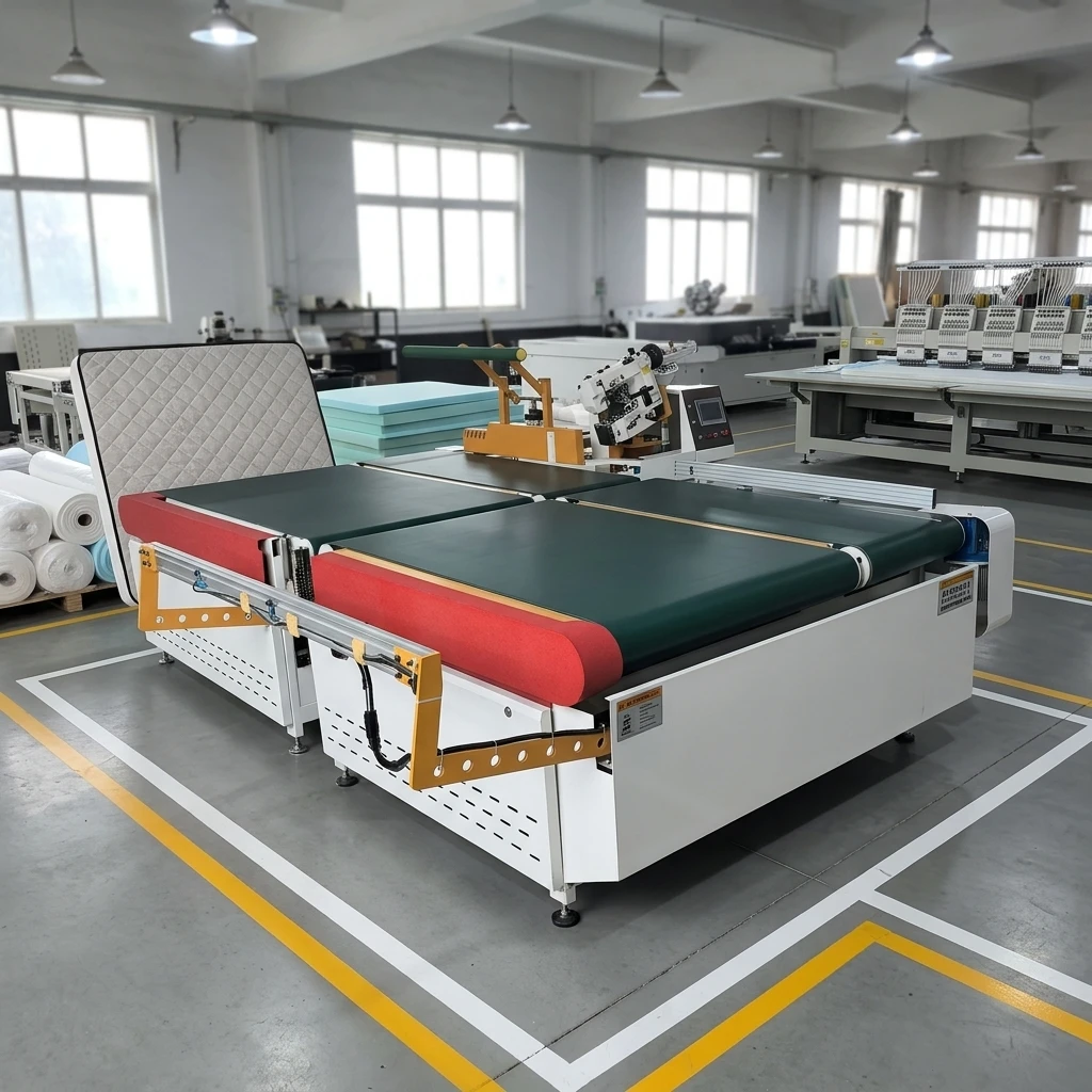 Fully Automatic Industrial Sewing Machine Efficient Mattress Factory Mattress Tape Edge Sewing Machine