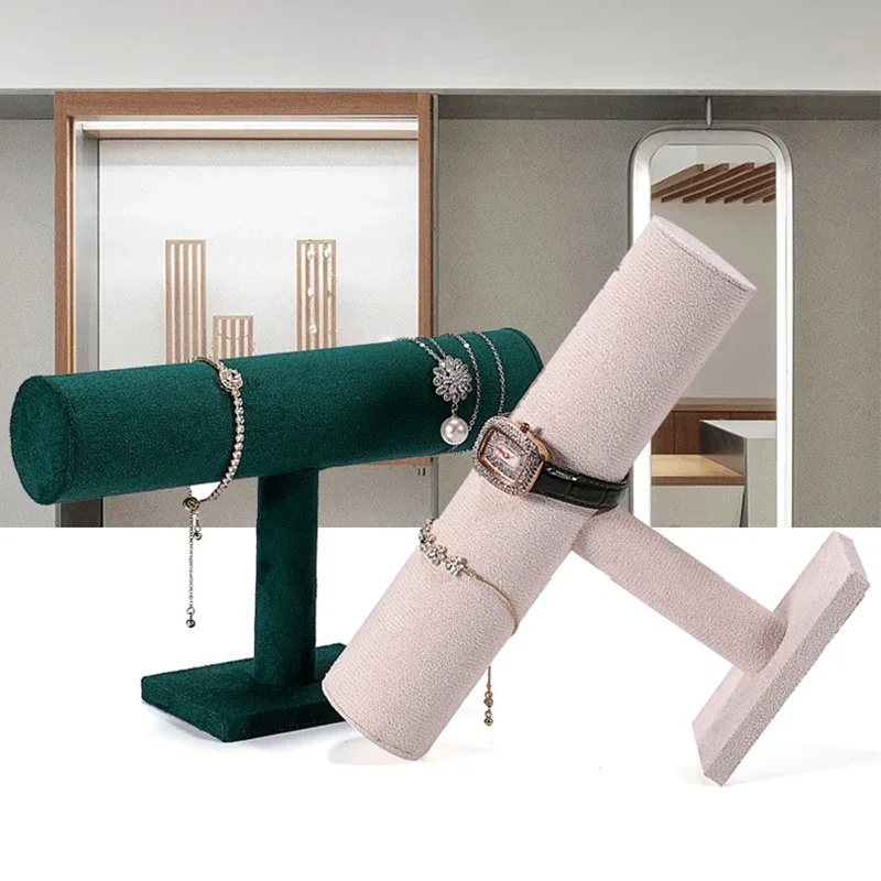 Suspended Double-Layer Jewelry Display Stand