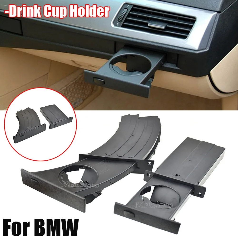 Front Left Right Dashboard Cup Holder Car Accessories For BMW 5 Series E60 E61 525i 528i 530i 535i 550i 51459125622 51459125626