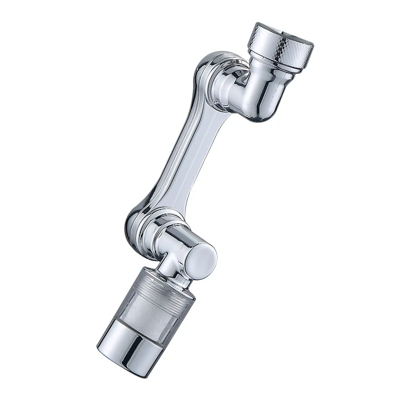 물튀김 방지 회전 물 절약 플라스틱 수도꼭지 스프레이 헤드, 1080 도 범용 탭 에어레이터, 세면대 탭 익스텐더 어댑터