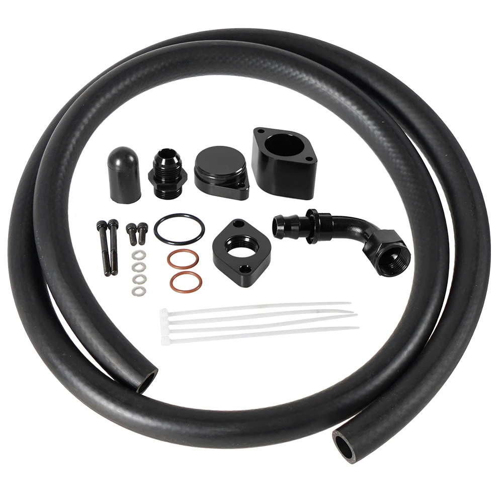 

Tur Bo Piping Kit CCV PCV Reroute Kit For Ford 6.7L Powerstroke Diesel 2011-2023