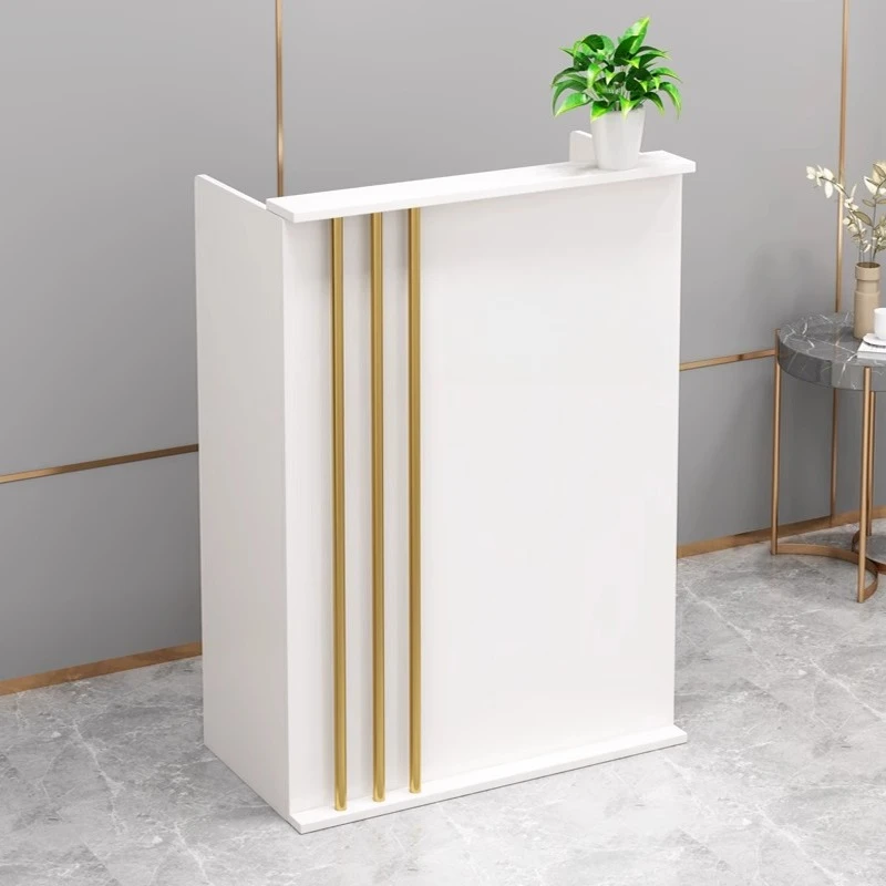 

Bar table checkout page store small clothing store manicure hairdresser beauty salon simple front desk