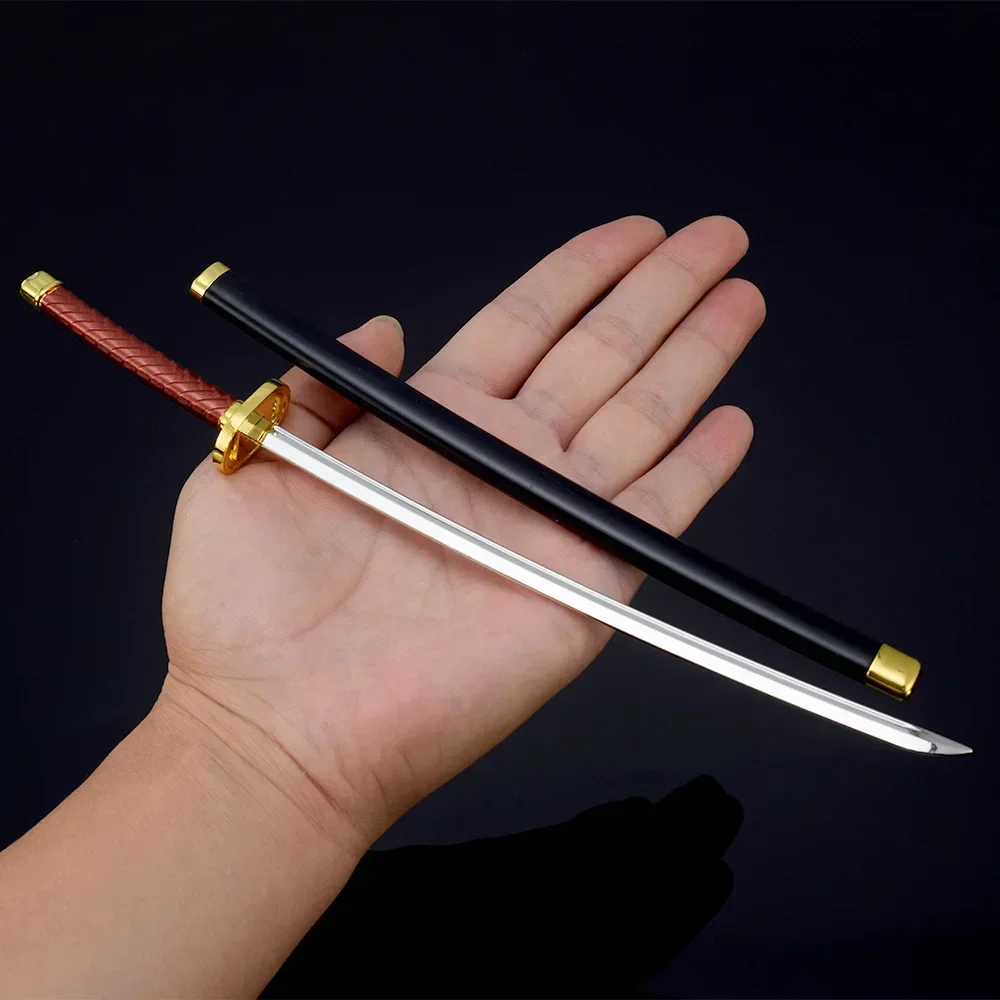 Jujutsu Kaisen Waffe Okkotsu Yuuta 26cm Anime Peripherie Metall Waffe Modell Samurai Schwert japanische Katana Geschenke Spielzeug für Jungen