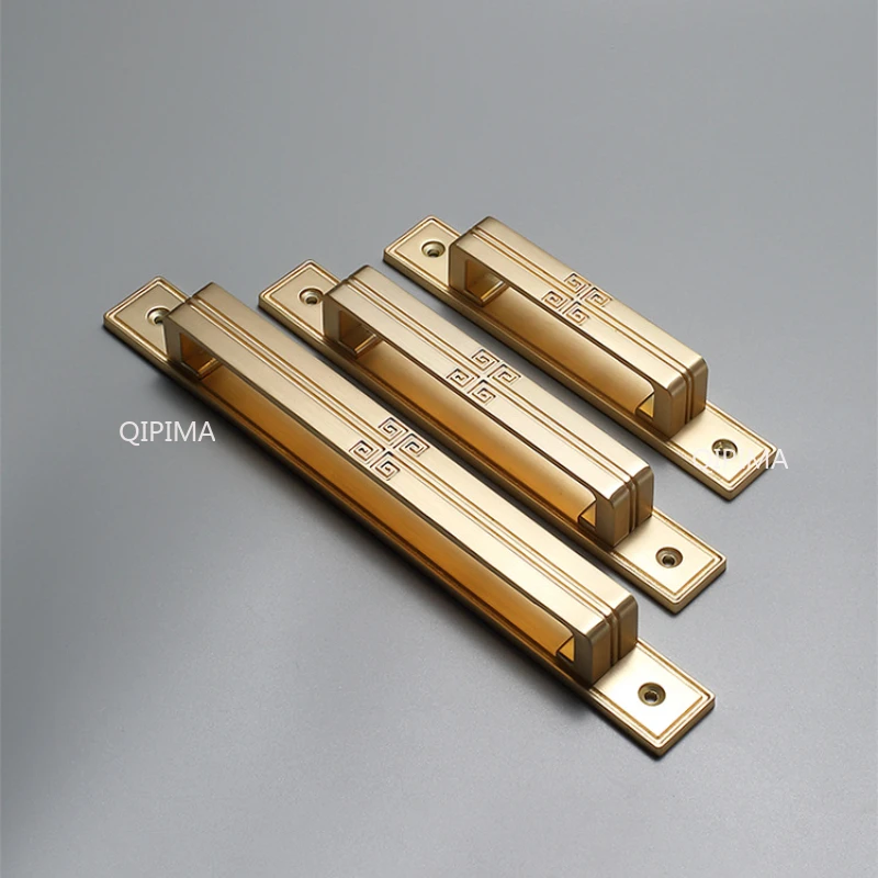 Thickened Window and Drawer Knods Kitchen Cupboard Handles Hardware New Chinese Style Cabinet Pulls Zinc Alloy Furniture Handles