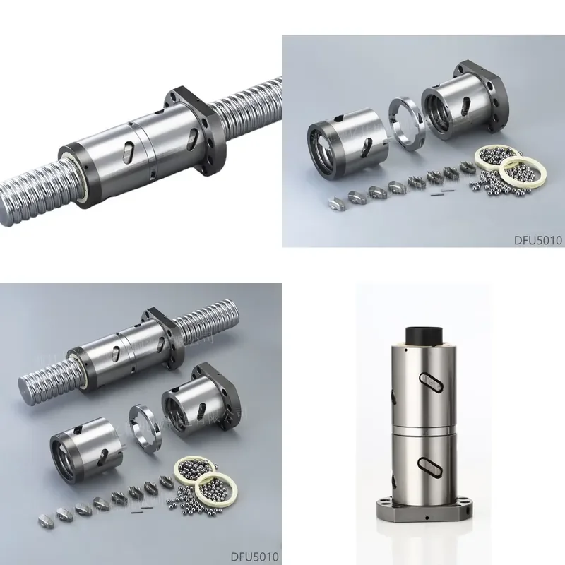 for  Ball Screw with Double Ball Nut  High Precision Linear Motion Guide for Industrial Automation Machinery