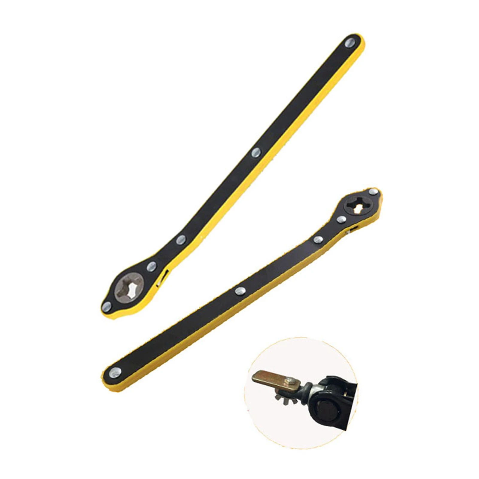 Labor Saving Jack Wrench Jack Ratchet Wrench Ratchet Spanner Metal Labor Saving Strong  Rocker Design Jack Ratchet Wrench