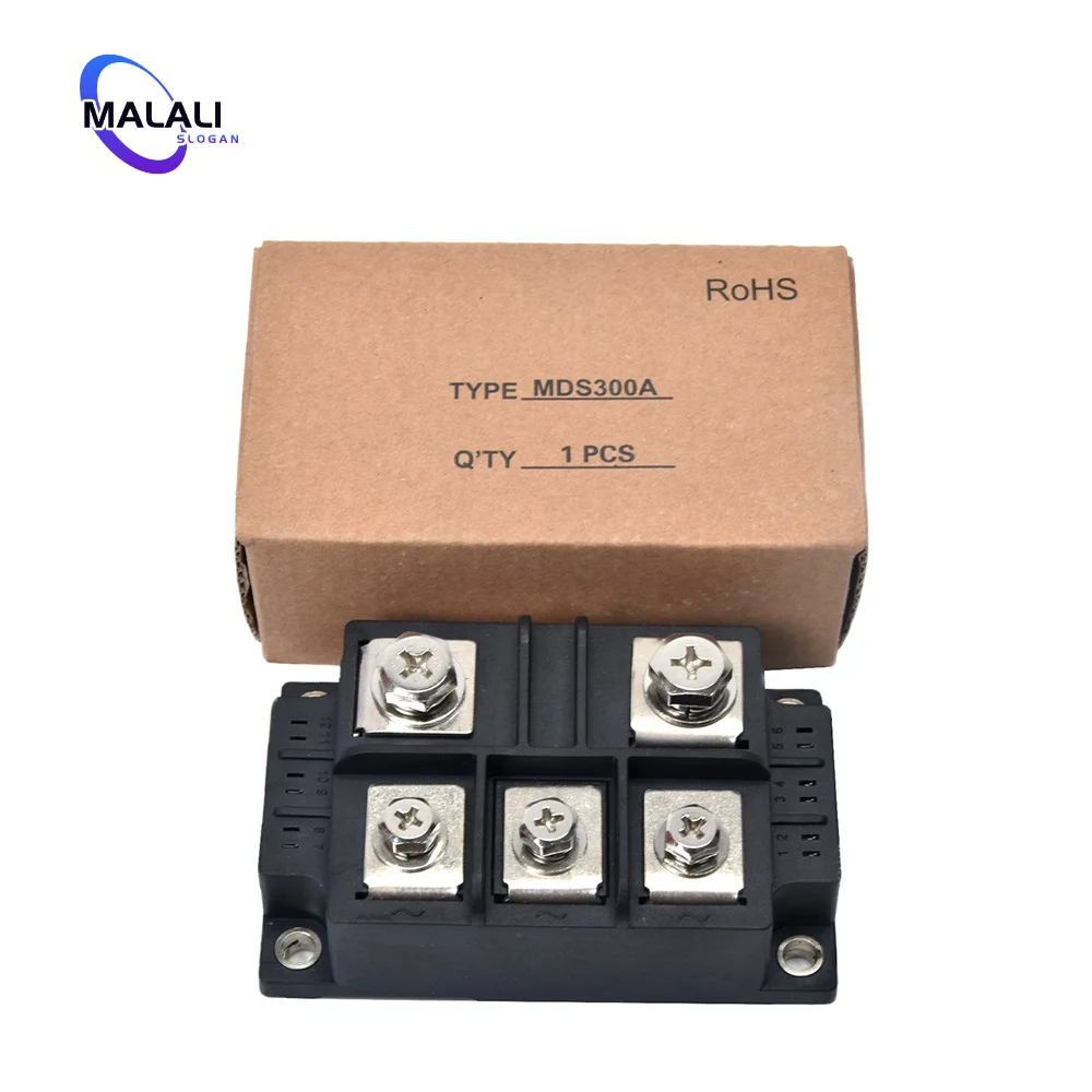 MDS300A MDS300-16 3-Phase Diode Bridge Rectifier MDS300-16 3-Phase Diode Bridge Rectifier 300A 1600V Bridge Rectifier