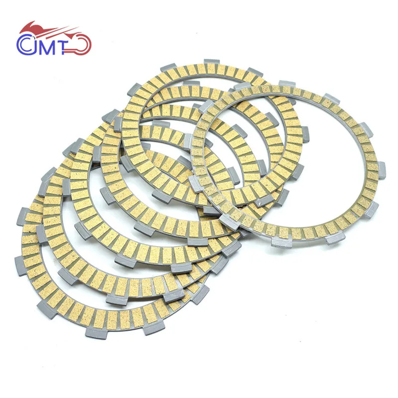 For Honda CB400SF SF V-tec 1999-2004 CBR600F 1987-1998 CBR 600 F Hurricane Fiberous Clutch Friction Disc Plate Kit 6P CB 400