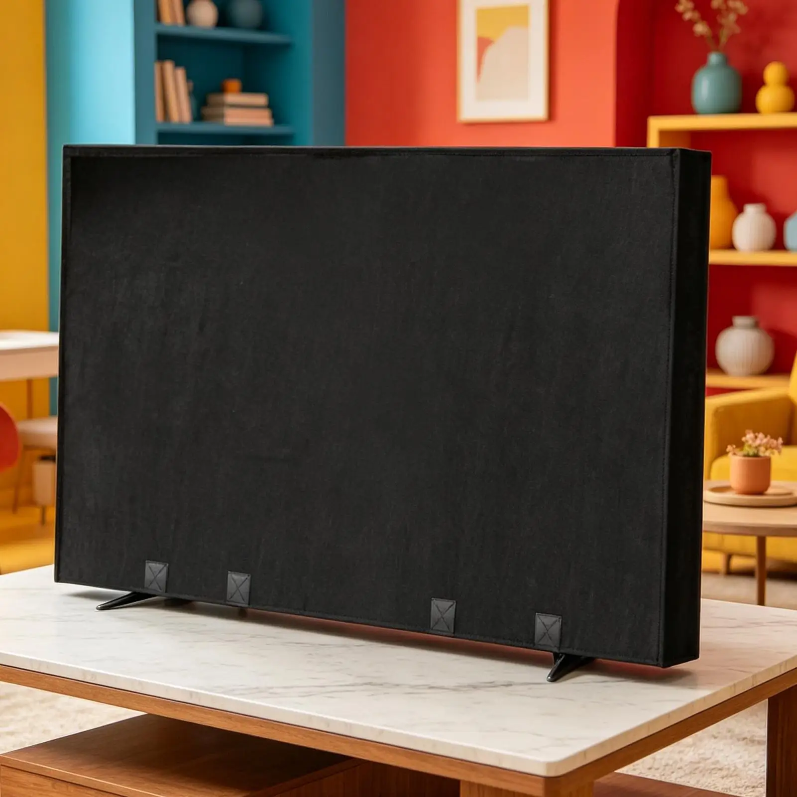 

TV Moving Cover Anti-Scratch Wear-Resistant Dust-Proof TV Screen Protector for Apartment Dorm Hotel Farmhouse School Living Room