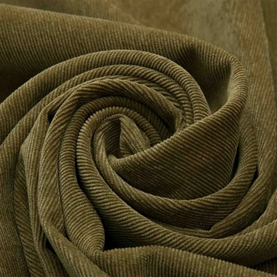 

Corduroy Fabric 21W Pure Cotton Elastic Non-Elastic