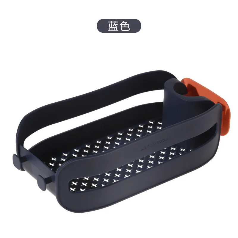 Faucet Rack Useful Things for Kitchen Organizer Snap-on Faucet Shelf Bathroom Accessories Free Installation Sink Storage Home