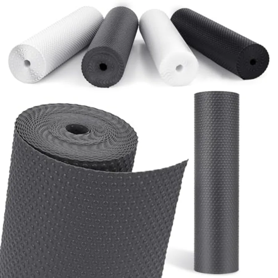 

Drawer Liners, Waterproof Shelf Liner, Anti-Slip Non-Adhesive BPA Free Kitchen Cupboard Cabinet Liner Refridge Fridge Mats Sink