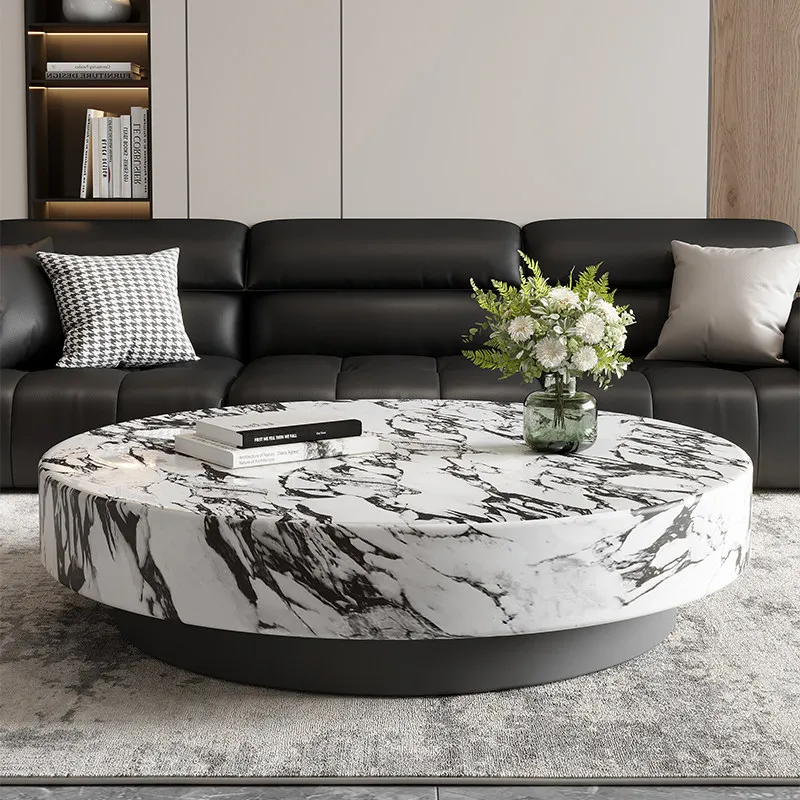 

Unique Minimalist Coffee Table Nordic Books Designer Round Writing Side Table Space Saving Dinner Mesas Bajas Home Furniture