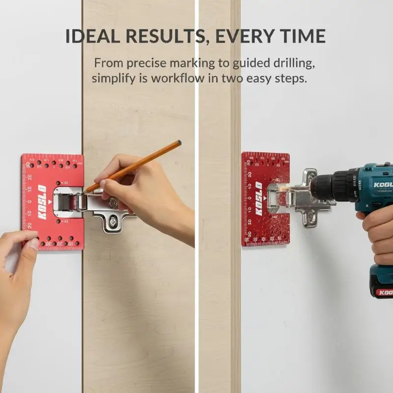 Reusable Magnetic 2mm Cabinet Hinge Spacer Gap Alignment Tool for Wardrobe Door Installation Cabinet Repair DIY Woodworking