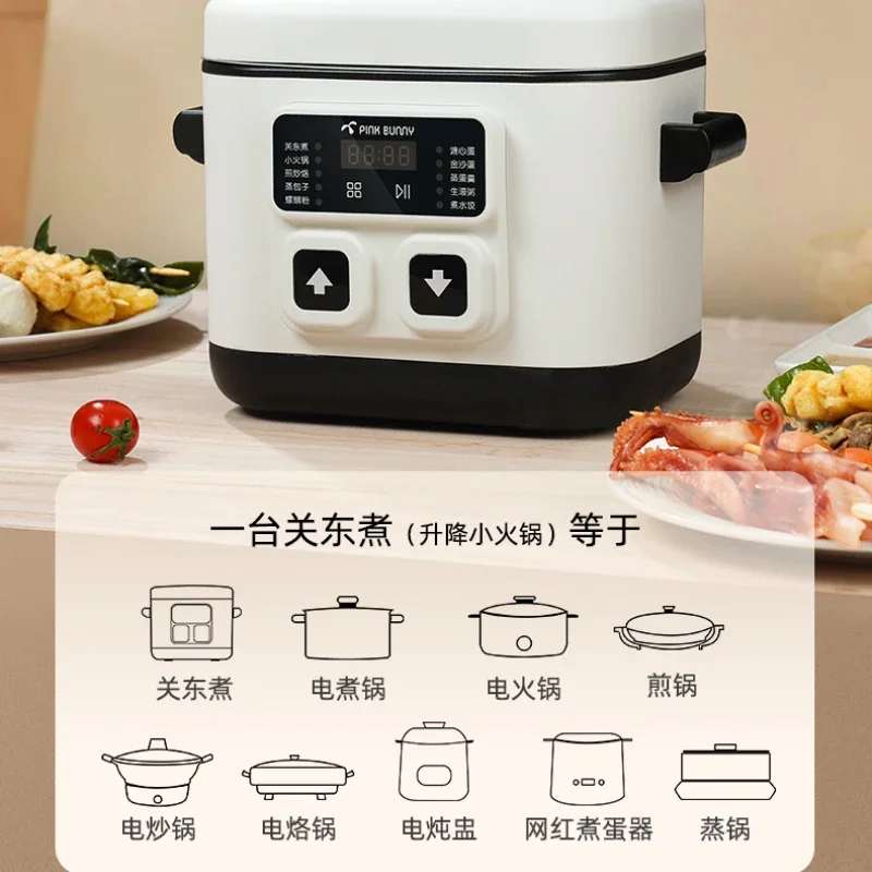 Oden Elektryczny gorący garnek typu split-top Jedna osoba Gotowanie żywności Smażenie Gotowanie elektryczne Gorący garnek Gospodarstwo domowe Wielofunkcyjny nowość