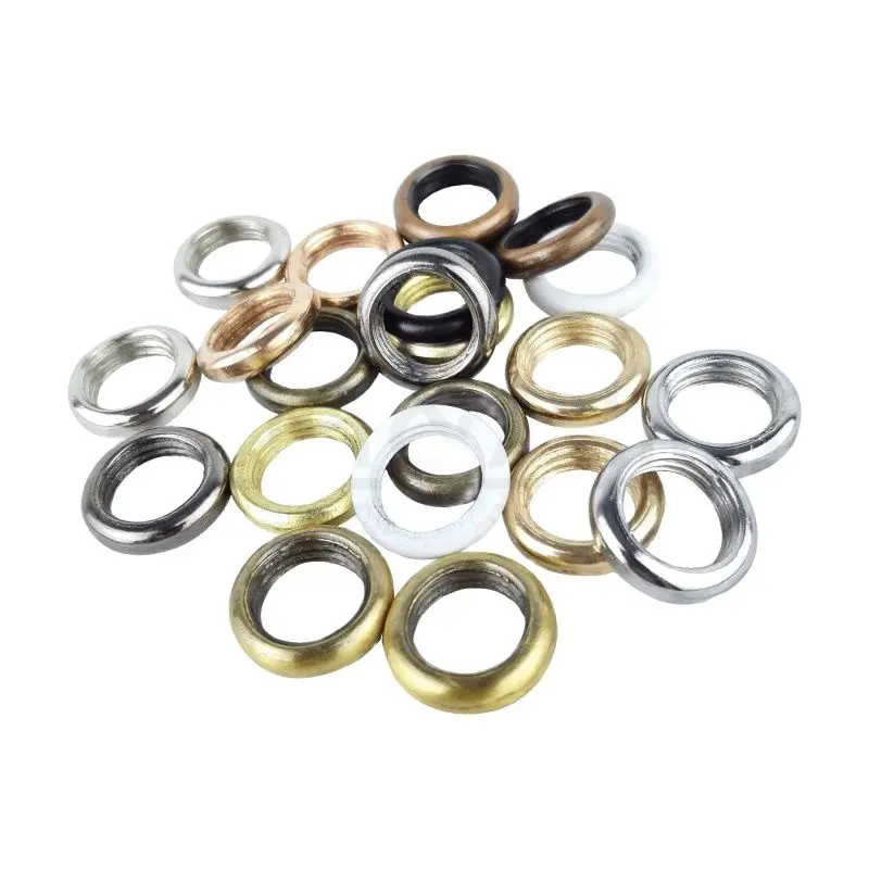 30 Pieces/Pack Round Screw Nuts Hexagon M10 Threaded Nut for Threaded Tooth Tube Accessories 10mm for Screw Thread Rod
