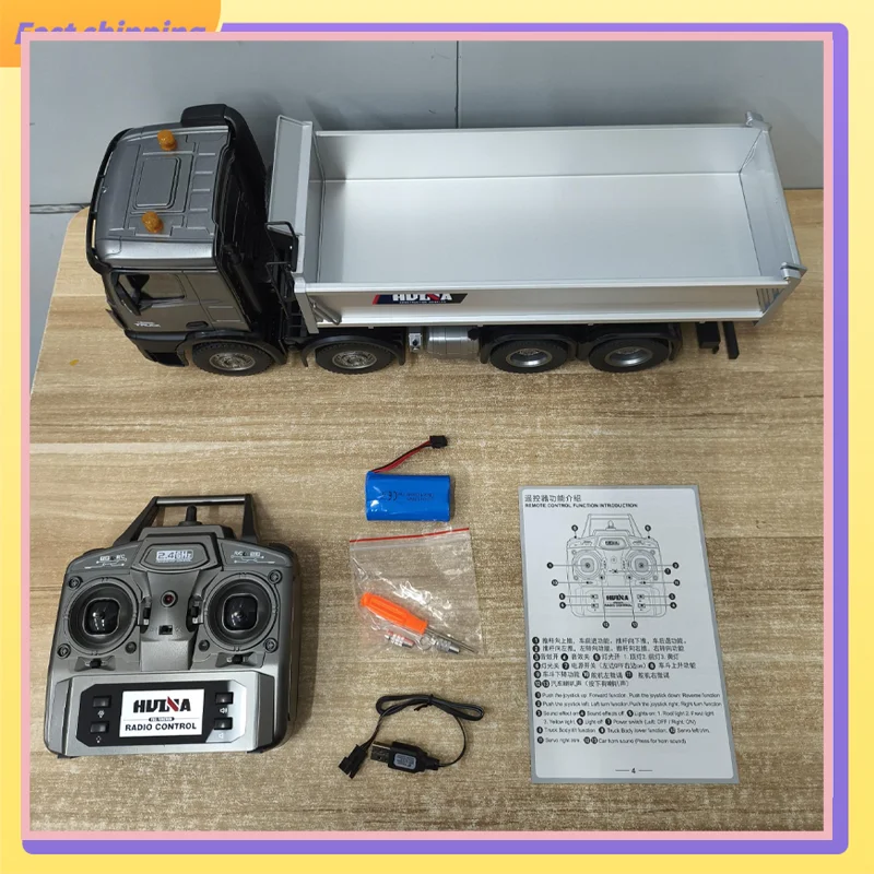 

Huina 1536pro сплав пульт дистанционного управления 1:14 полное ведущее колесо сверхмощный инженерный самосвал игрушка подарок на праздник