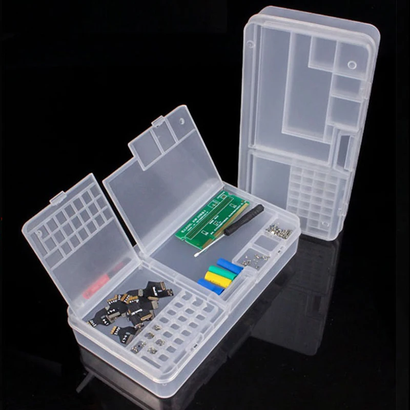 Mobile Phone Repair Storage Box For IC Parts Motherboard Screw Multi Functional Repair Components Box Opening Tools Collector