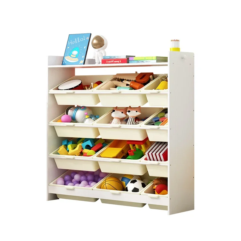 

Brand new Children's toys storage and storage integrated plastic kindergarten multi-layer household cabinet