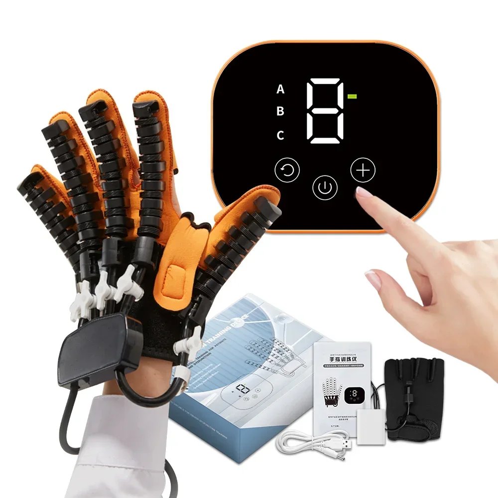 Rehabilitation Robot Gloves Stroke Hemiplegia Cerebral Infarction Training Equipment Finger exerciser Hand Rehabilitation Device