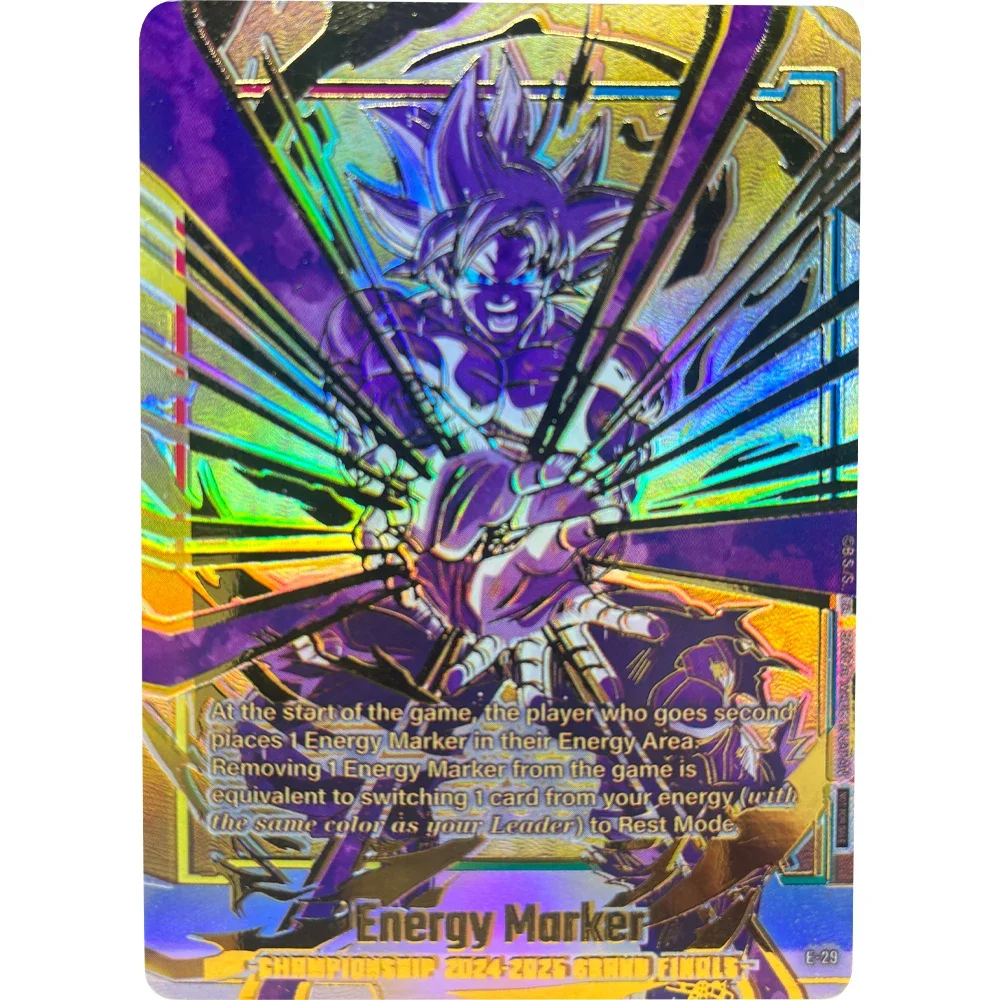 Dragon Ball Collection Cards Son Goku Gogeta CHAMPIONSHIP 2024-2025 FINALS Card DIY Hot Stamping Self Made Game Cards Gift Toy