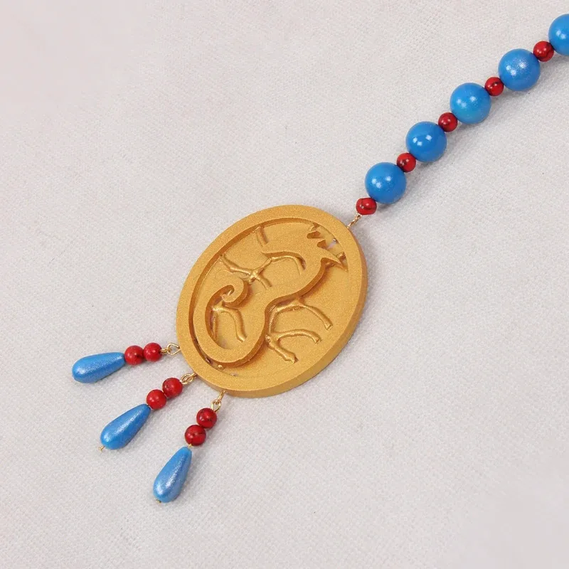 أنيمي Akatsuki No Yona التنين الأصفر المحارب Zeno غطاء الرأس تأثيري طبق الاصل الدعامة الديكور عالية الجودة شخصية الملحقات