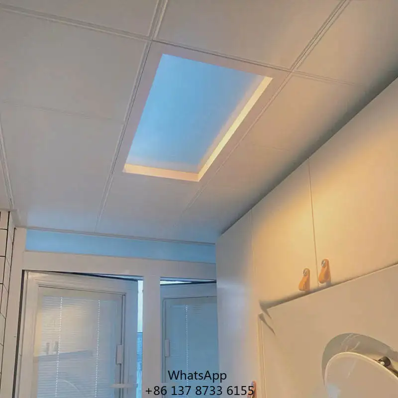 Switch Atmosphere Artificial Skylight For Tuya App Led Blue Sky Ceiling Led Light Blue Sky Ceiling Panel Lamp