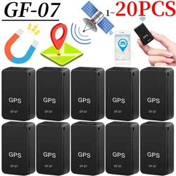 1~20PCS GF-07 GPS Car Tracker Real Time Positioner Strong Magnetic SIM Message Positioner Anti-lost Locator Portable GPS Tracker