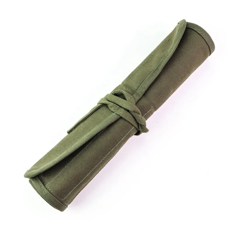 

Classic-Pen Curtain Multifunctional Canvas Pen Roll Bag Pencil Oil Painting Pen Bag Pencil Storage Bag Stationery Art